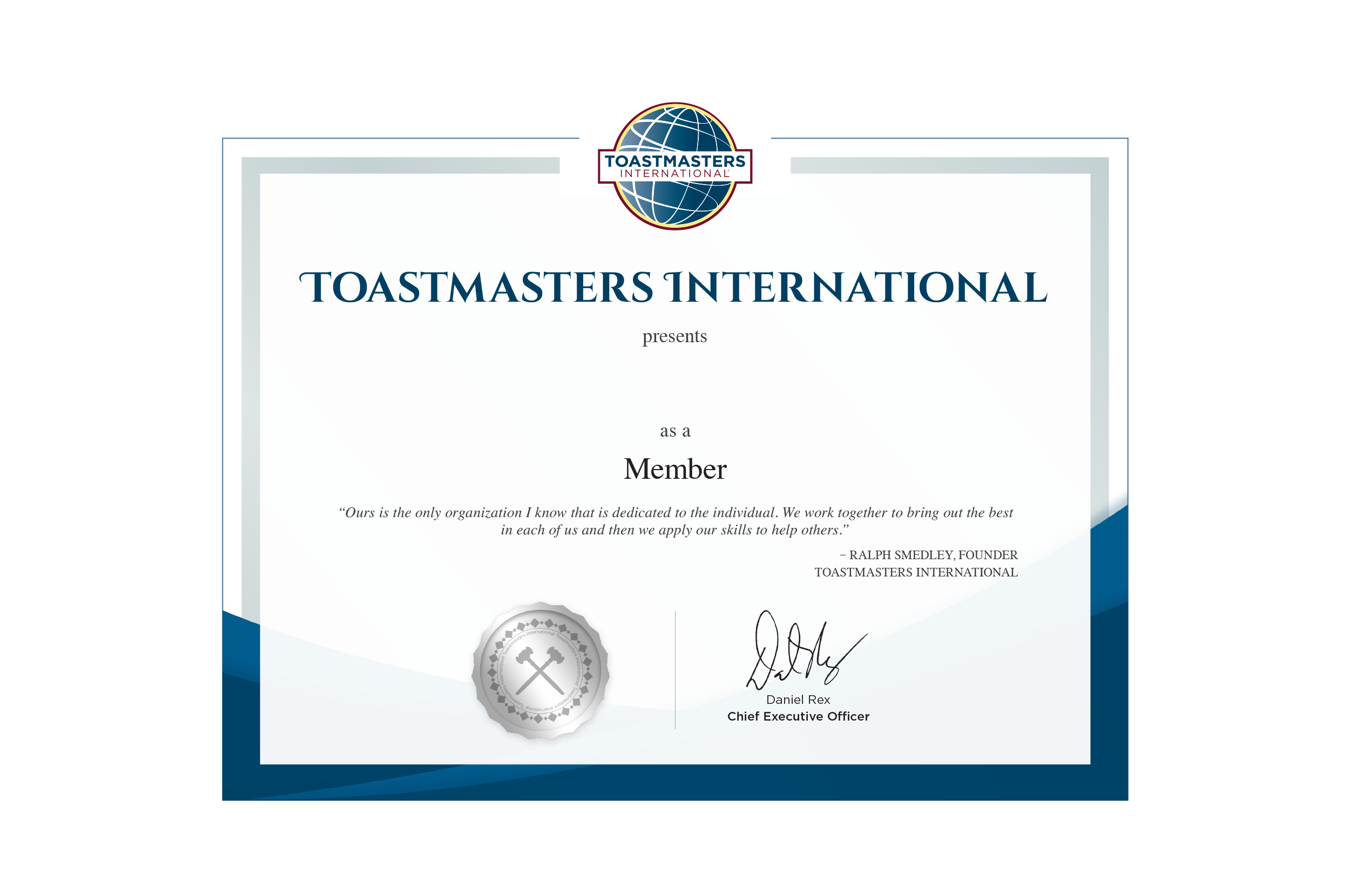 Membership Certificates 5pk