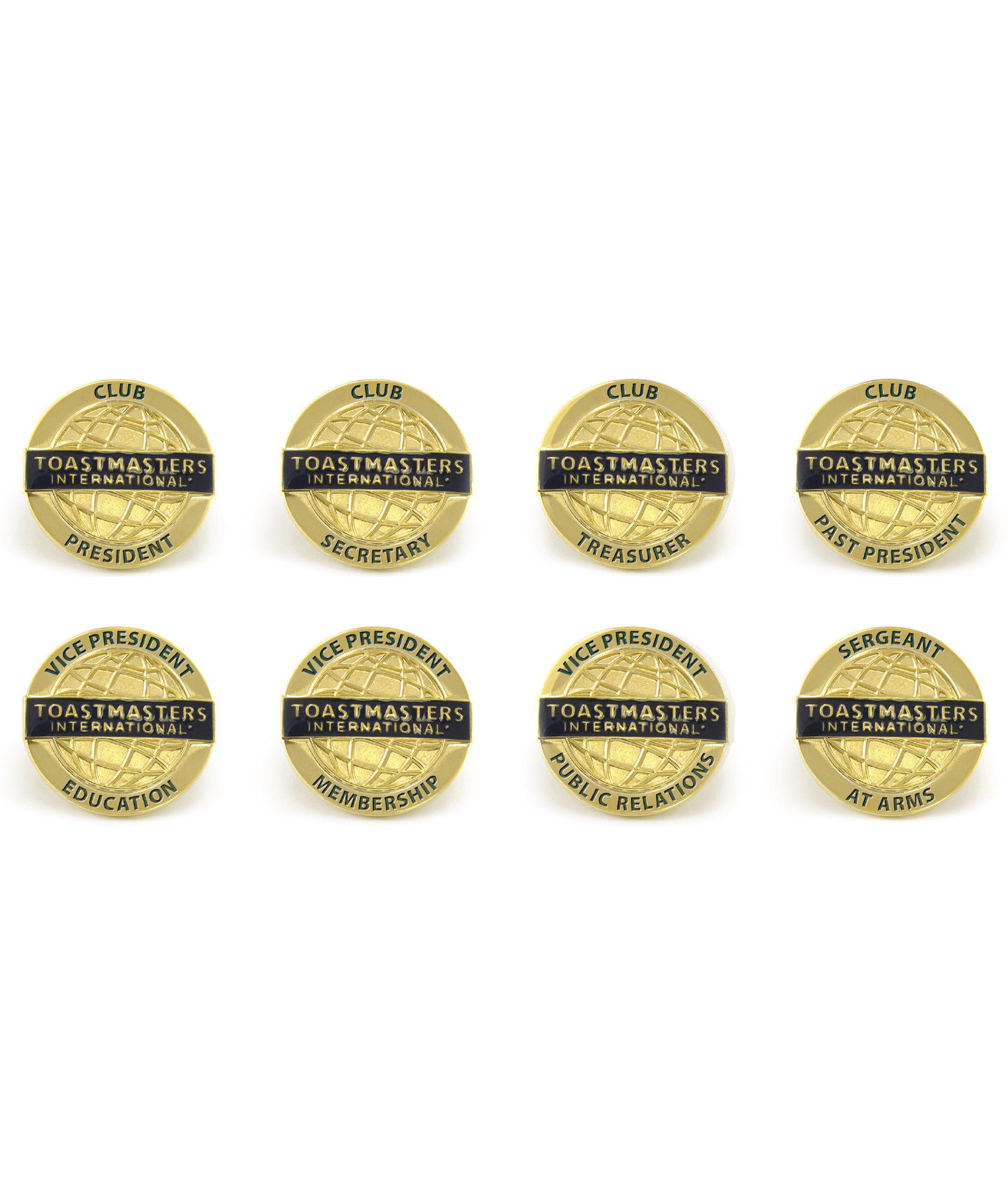 Club Officer Pin Set
