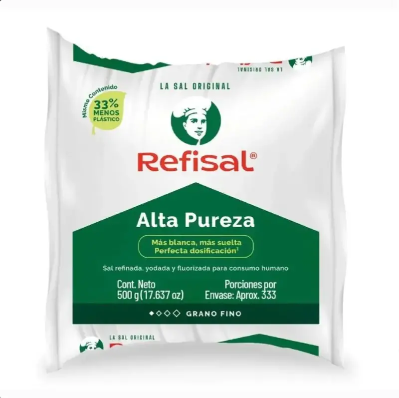 Sal refisal alta pureza x 500 gr