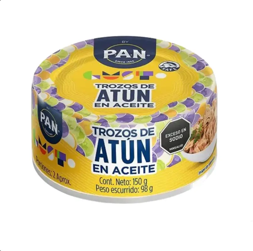 Atun P.A.N gusto trozos en aceite x 150 grs