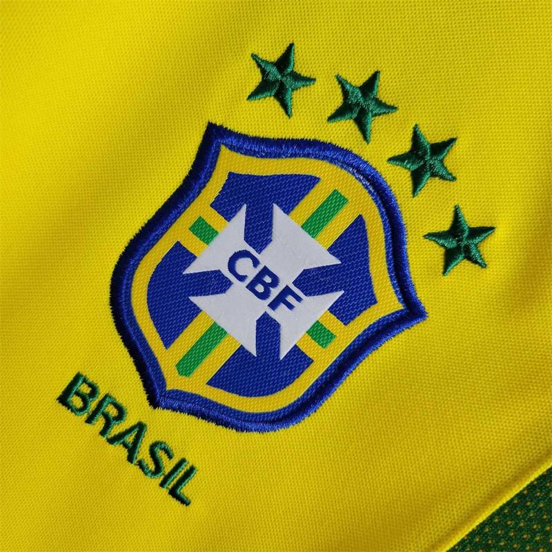 2002 World Cup BRAZIL Home High Quality jersey 