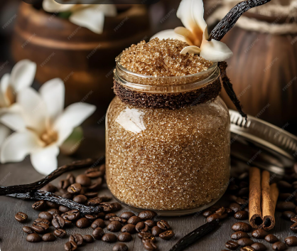 Vanilla and Coffee Infused Brown Sugar