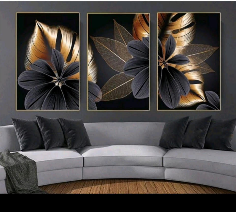 Modern Botanical Wall Art Set