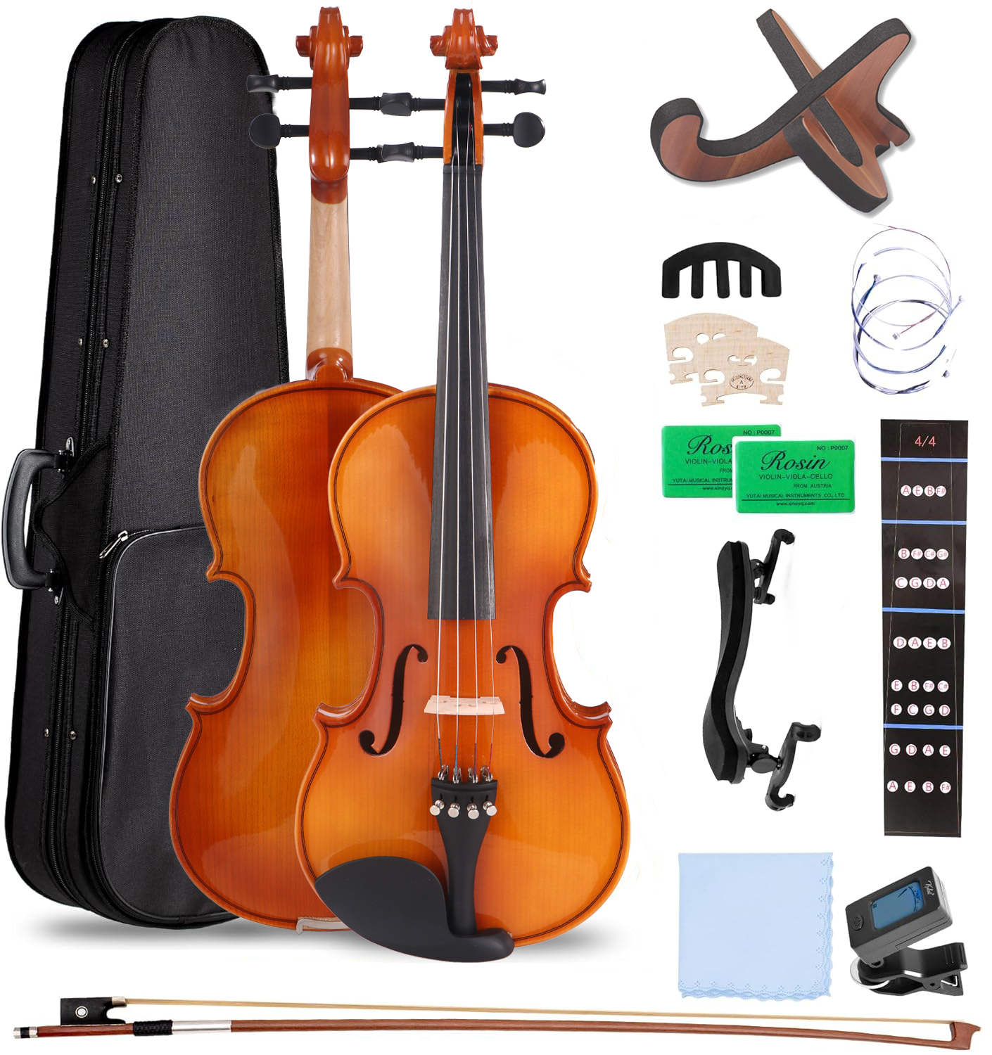 4/4 Full Size Violin Set