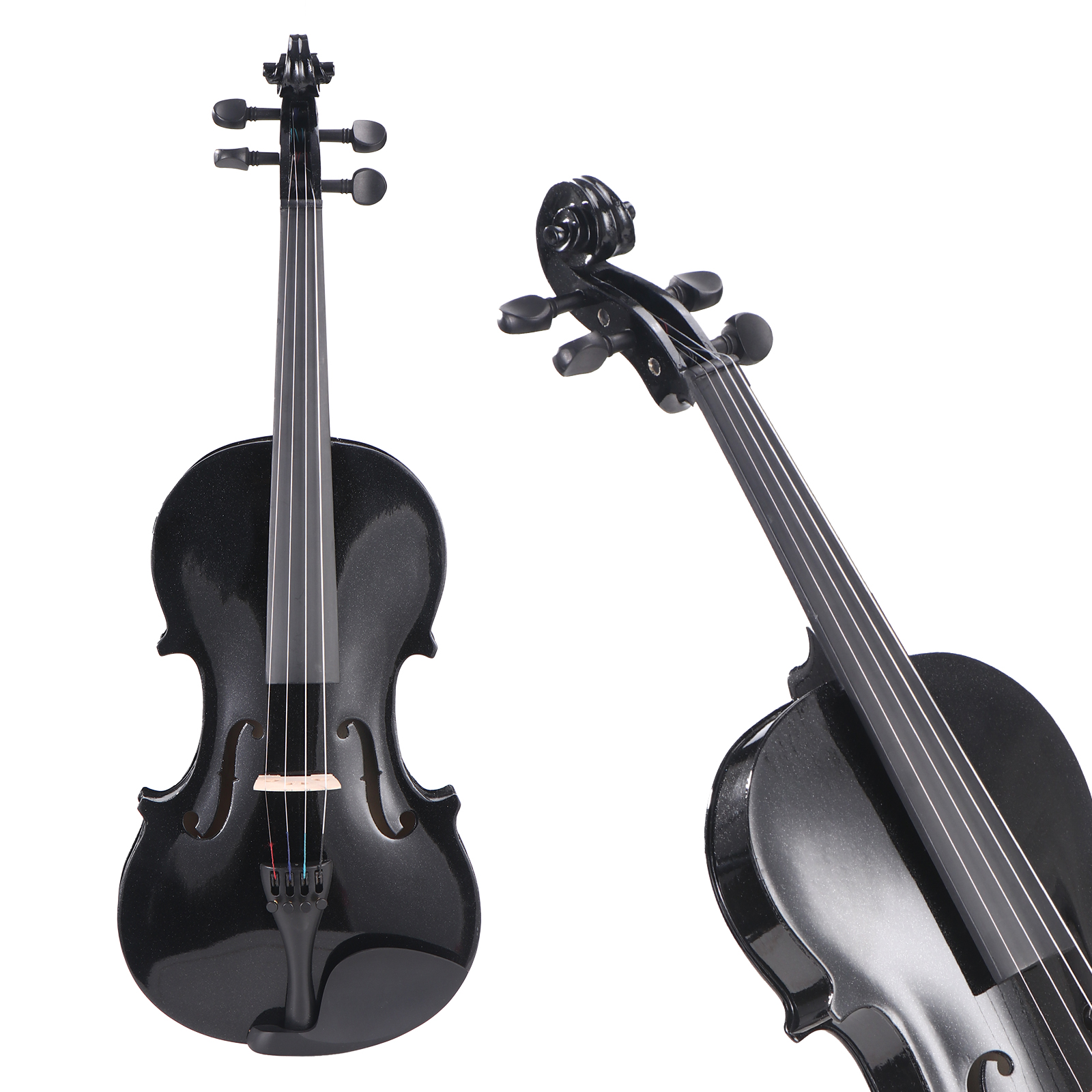 Black Acoustic Violin