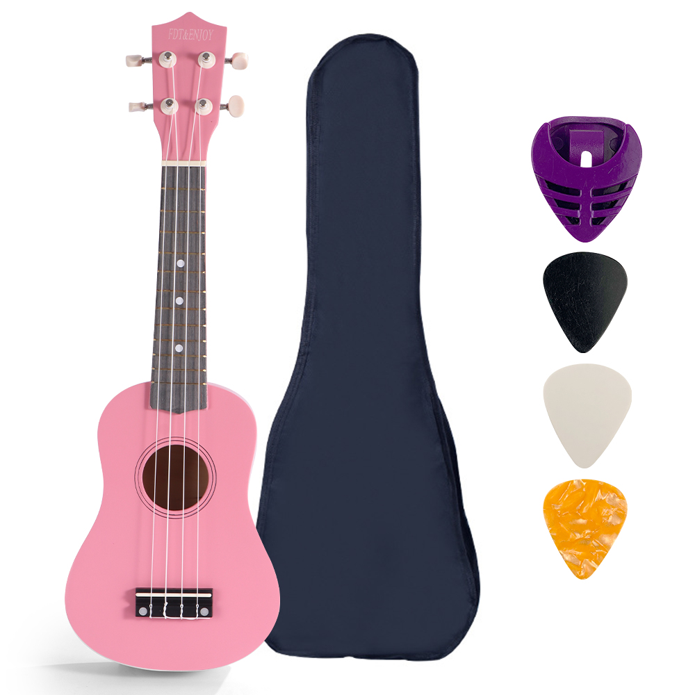 Pink Soprano Ukulele Starter Kit