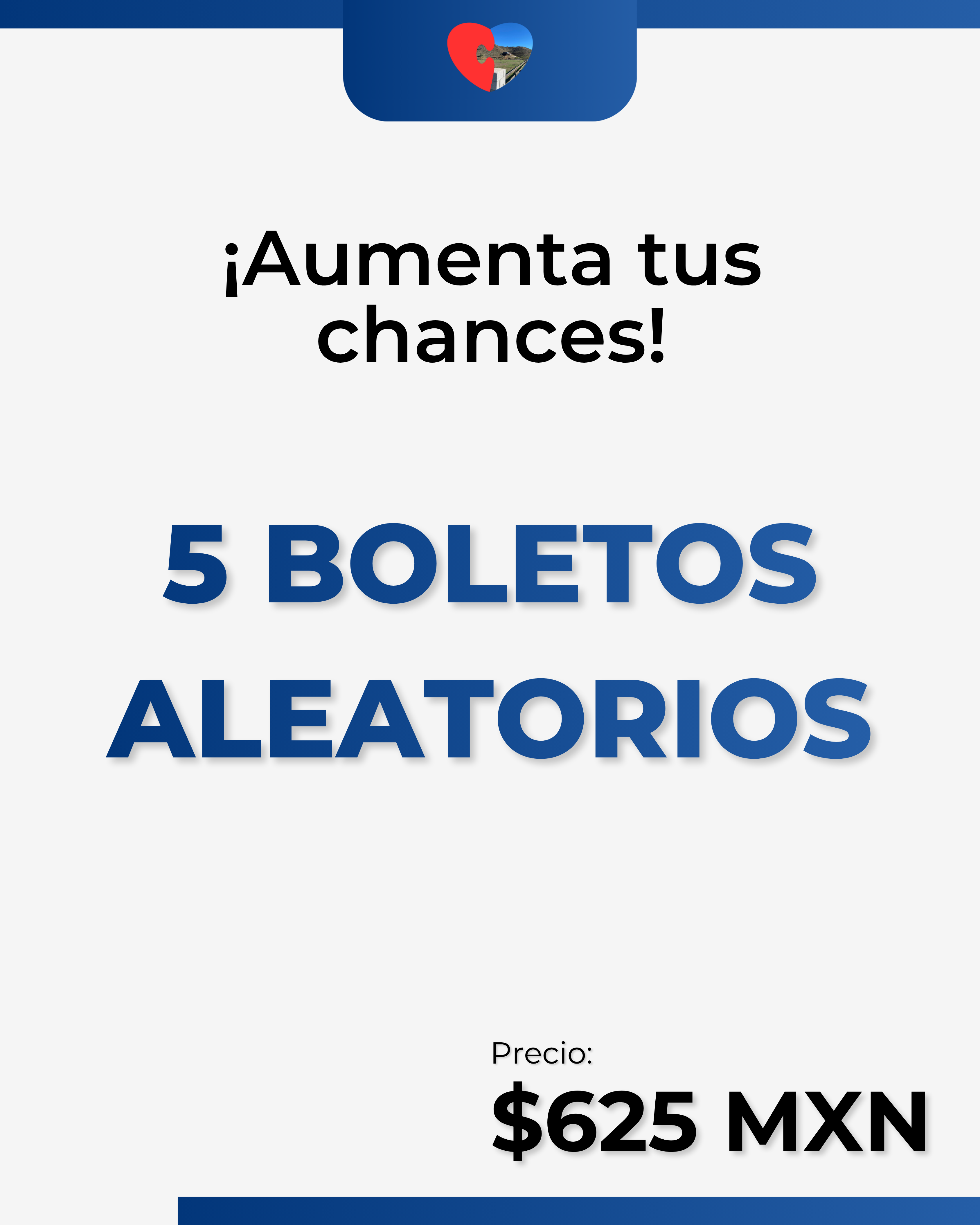 5 Boletos Aleatorios