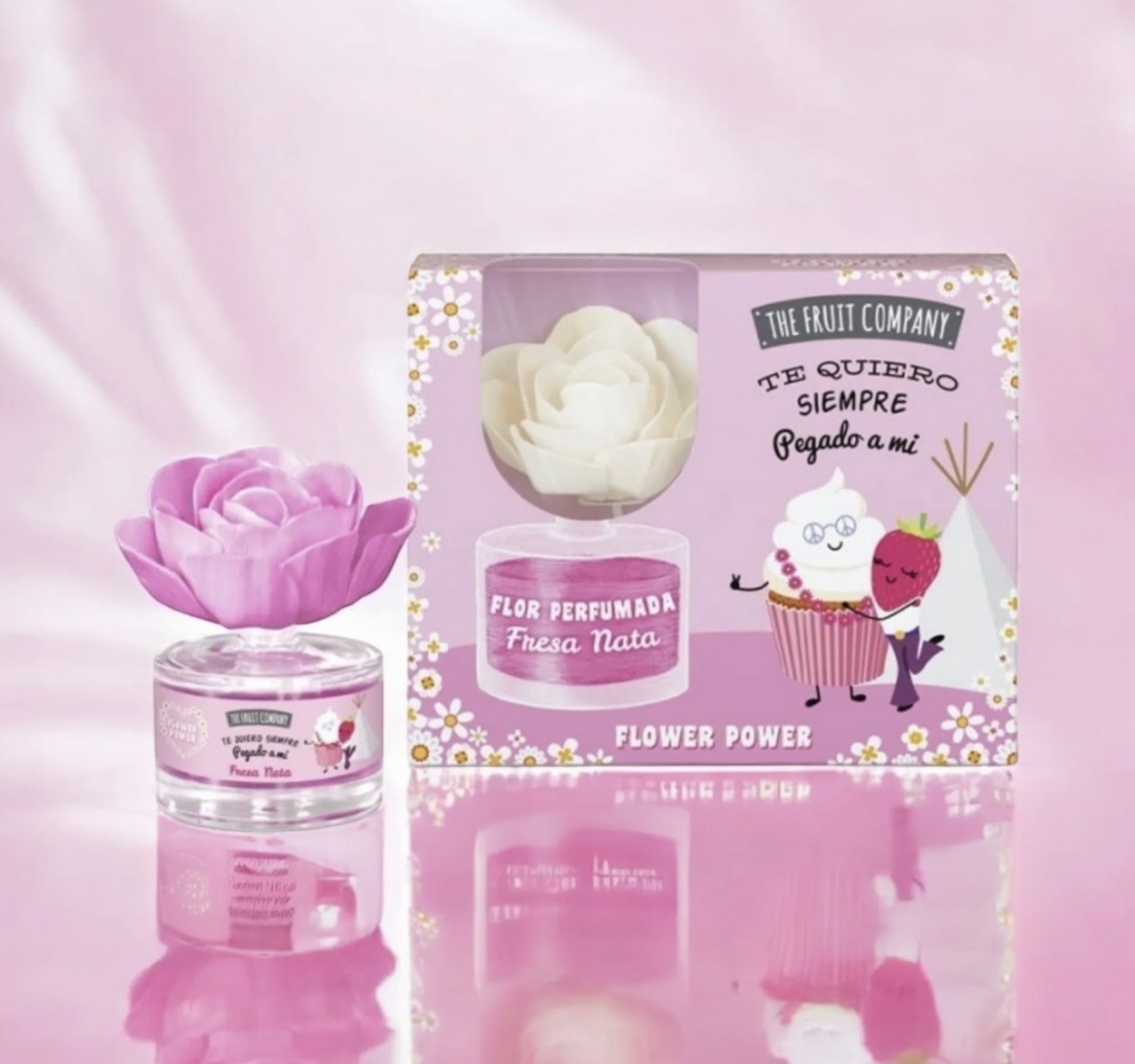 Fleur Parfumée Fraise chantilly 