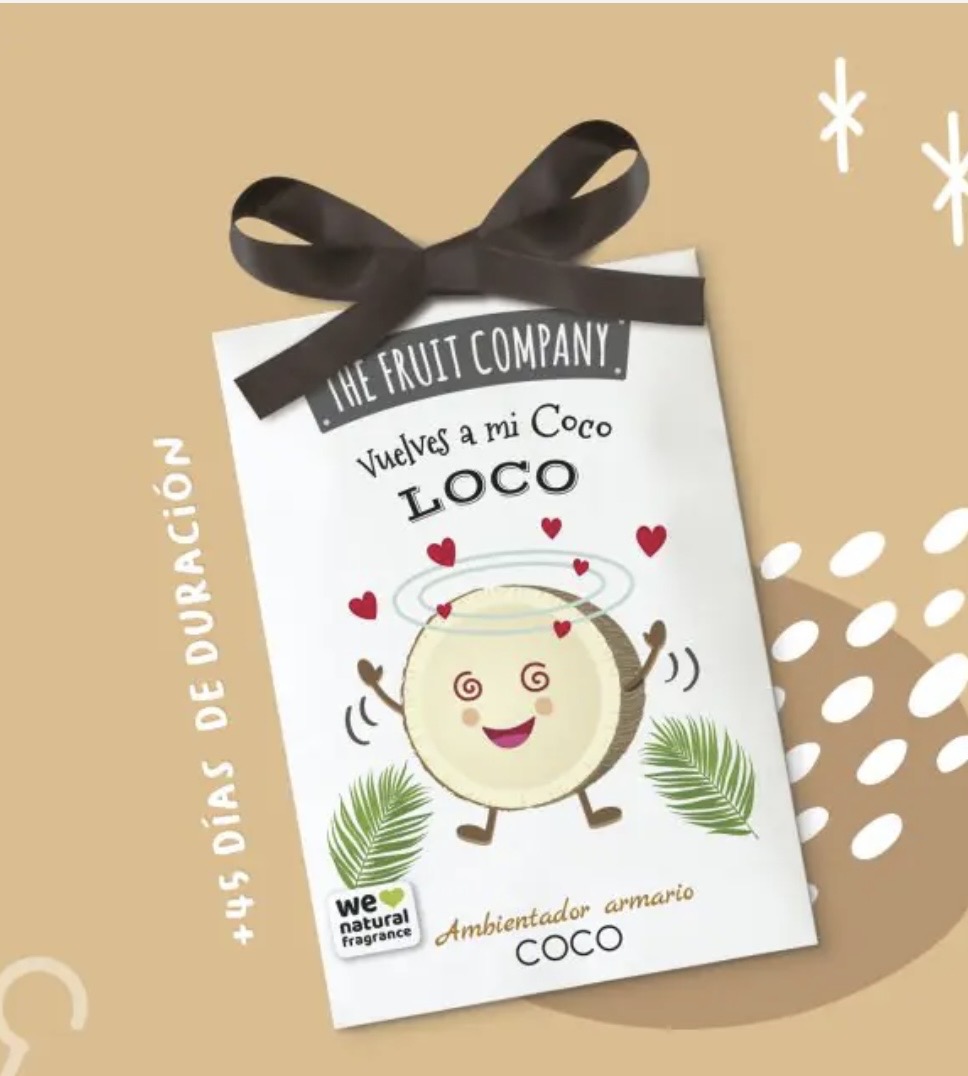 Désodorisant pour armoire à la noix de coco