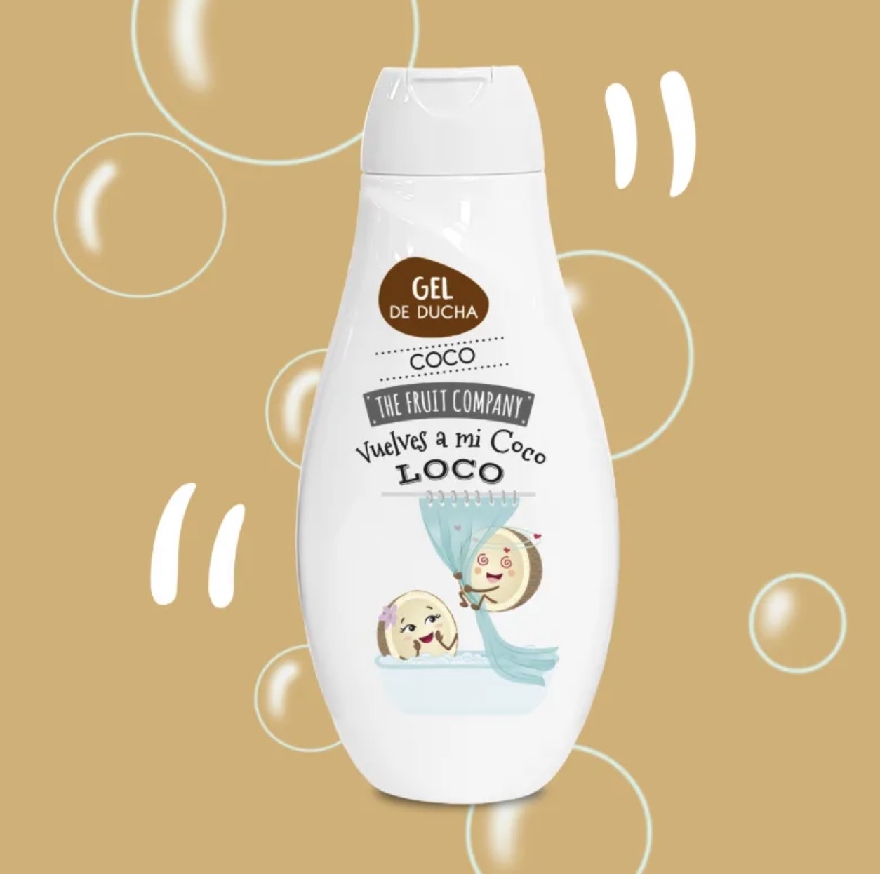 Gel douche à la noix de coco 600ml
