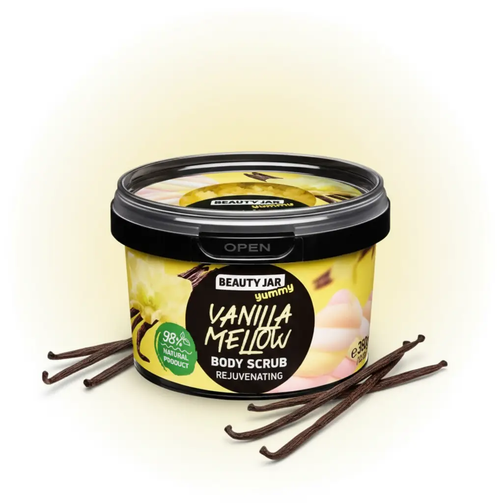 Gommage corporel Vanilla Marshmallow Beauty Jar