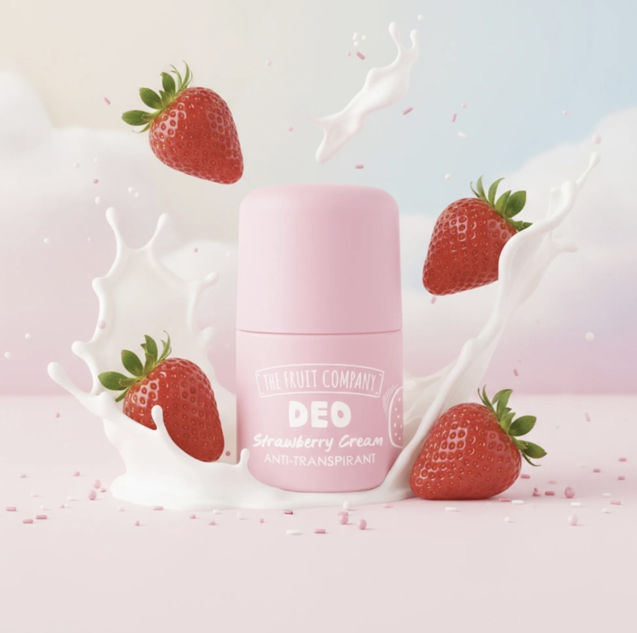 Déodorant anti-transpirant « Fraise chantilly »