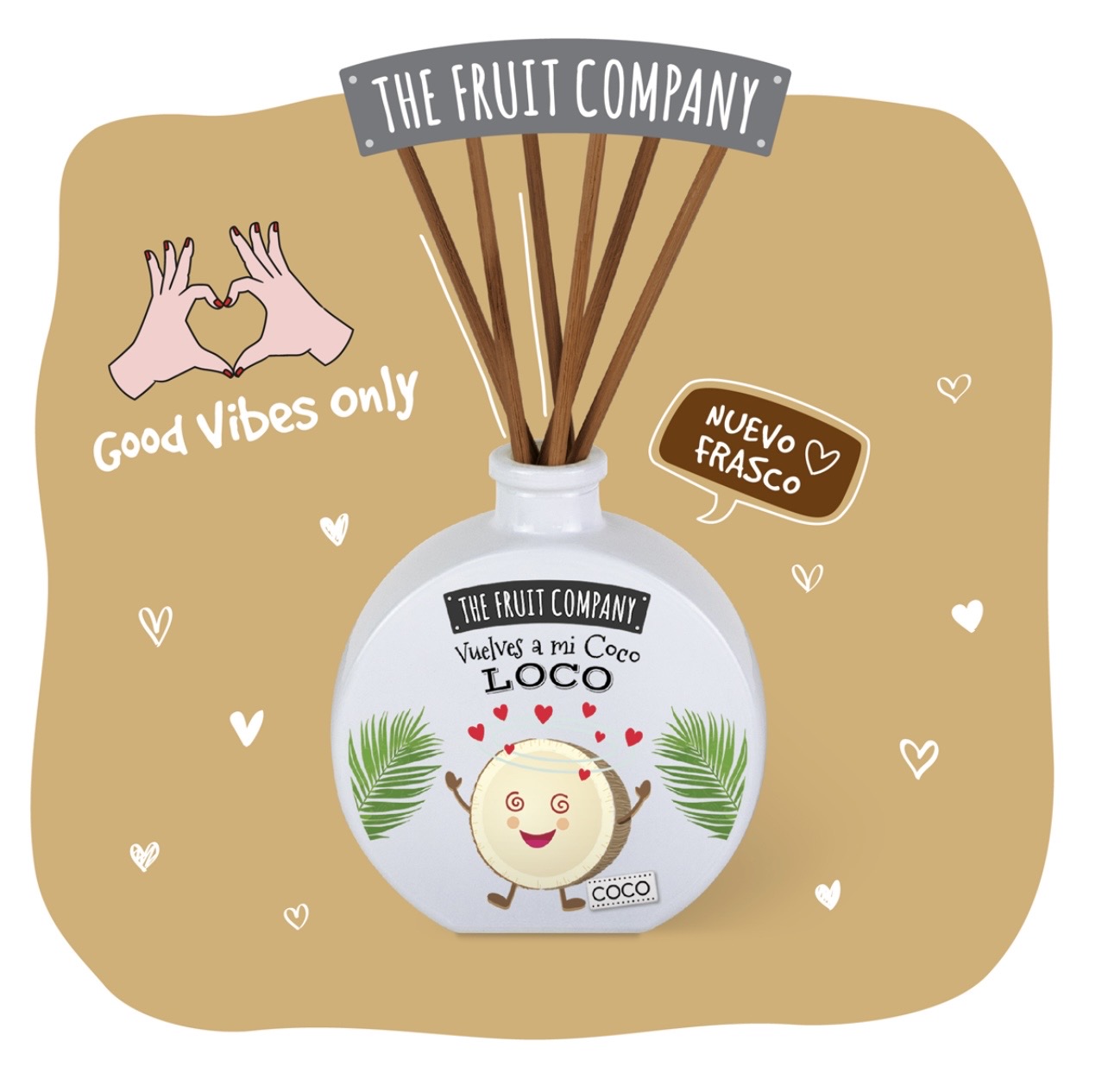 Diffuseur de parfum à la noix de coco