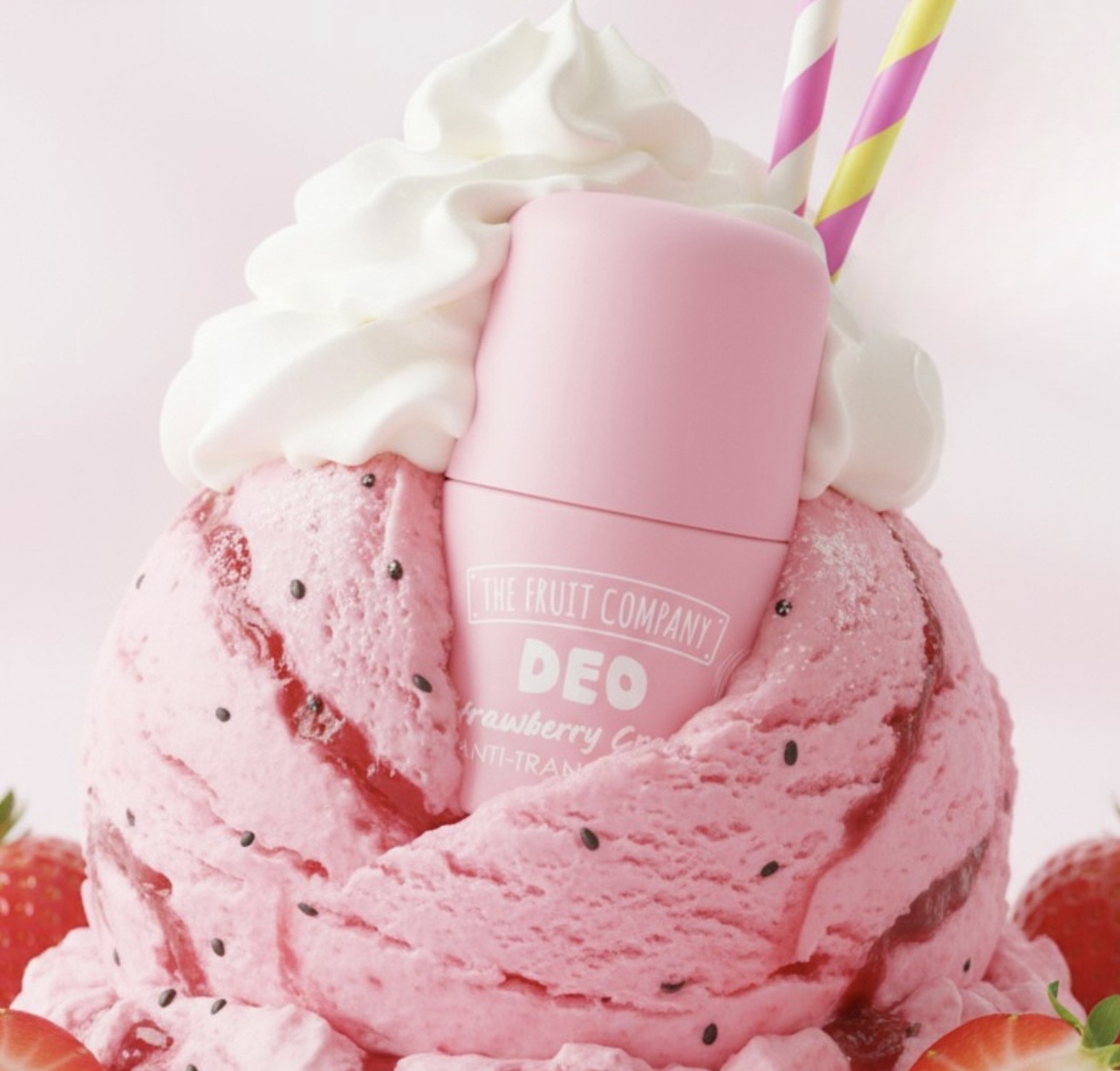 Déodorant anti-transpirant « Fraise chantilly »