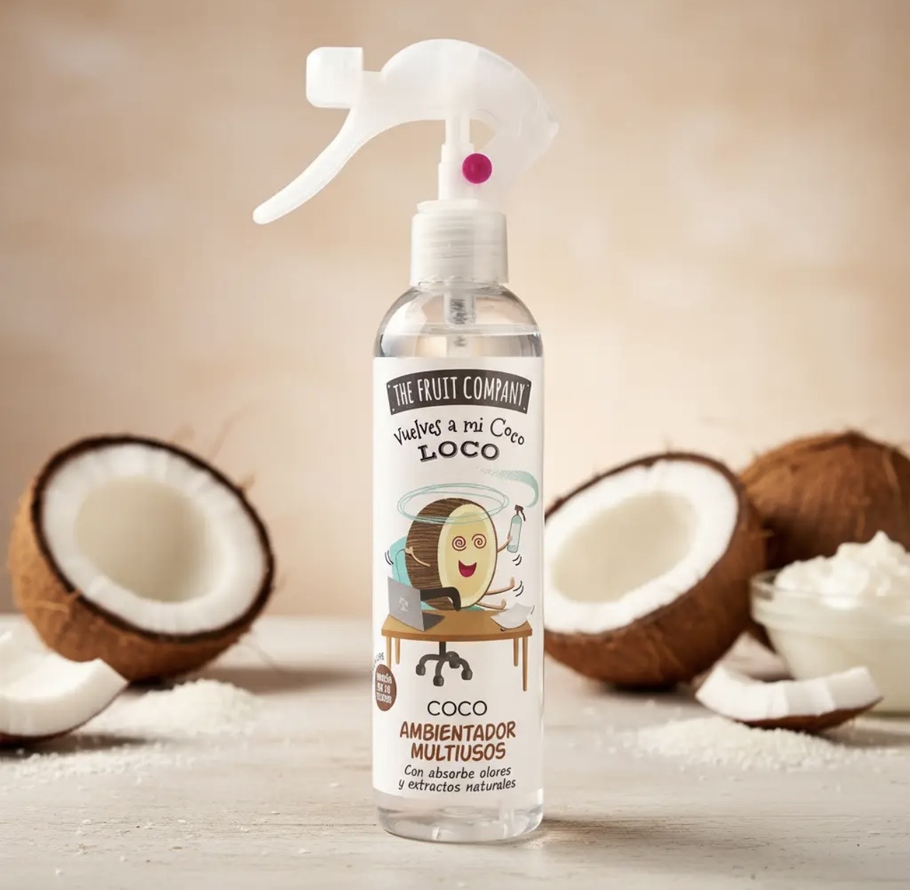 Spray d'ambiance à la noix de coco 250ml
