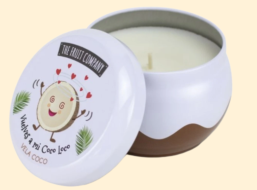 Bougie parfumée à la noix de coco