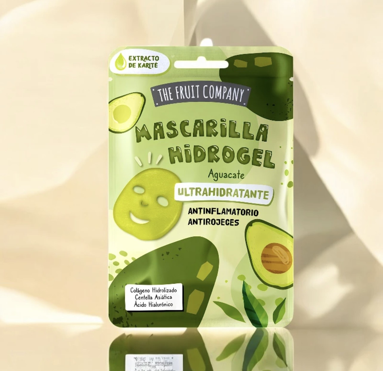 Masque hydrogel à l’avocat