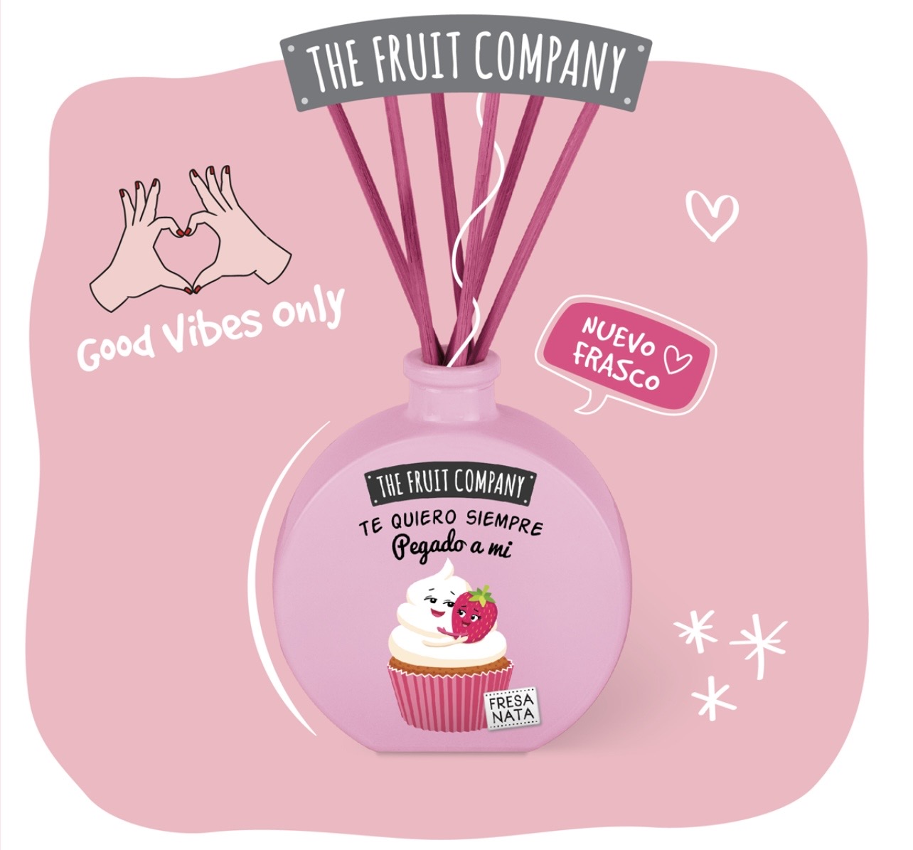 Diffuseur d’arômes à la fraise & Chantilly