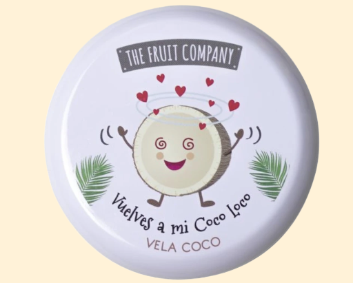 Bougie parfumée à la noix de coco