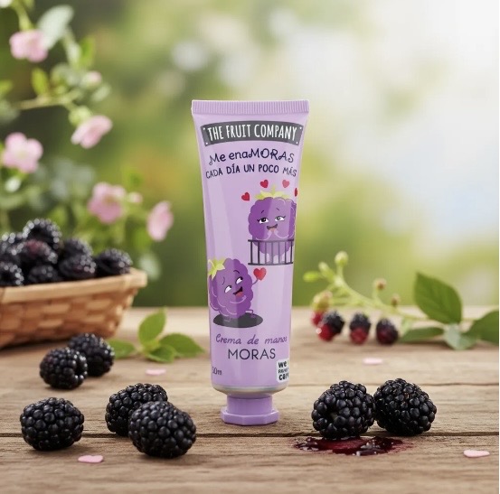 Crème pour les mains aux mûres