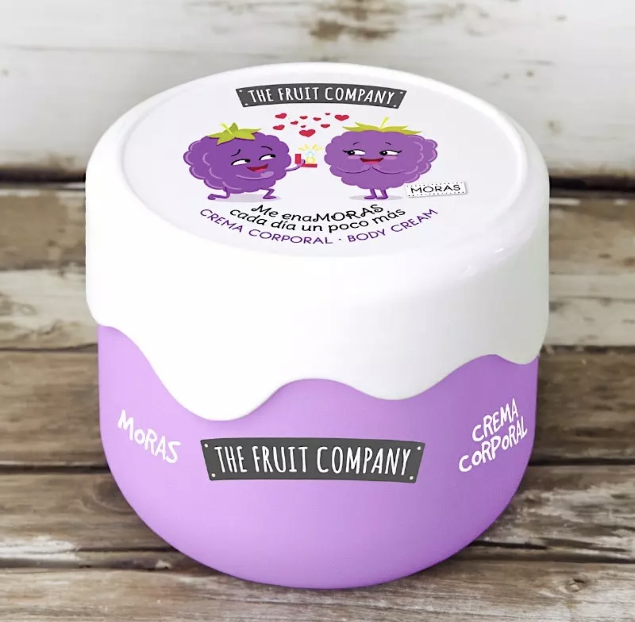 Crème hydratante à la mûre