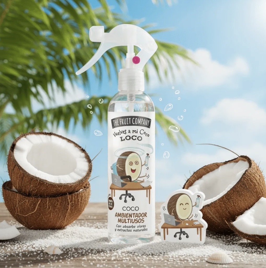 Spray d'ambiance à la noix de coco 250ml