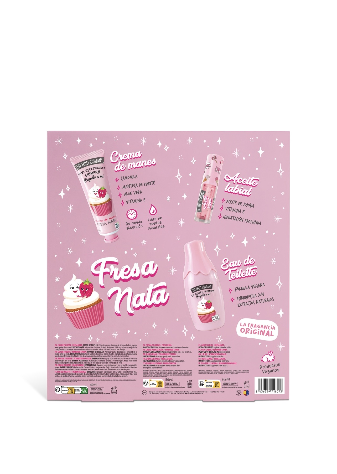 Coffret Cadeau « Fraise & Chantilly » 