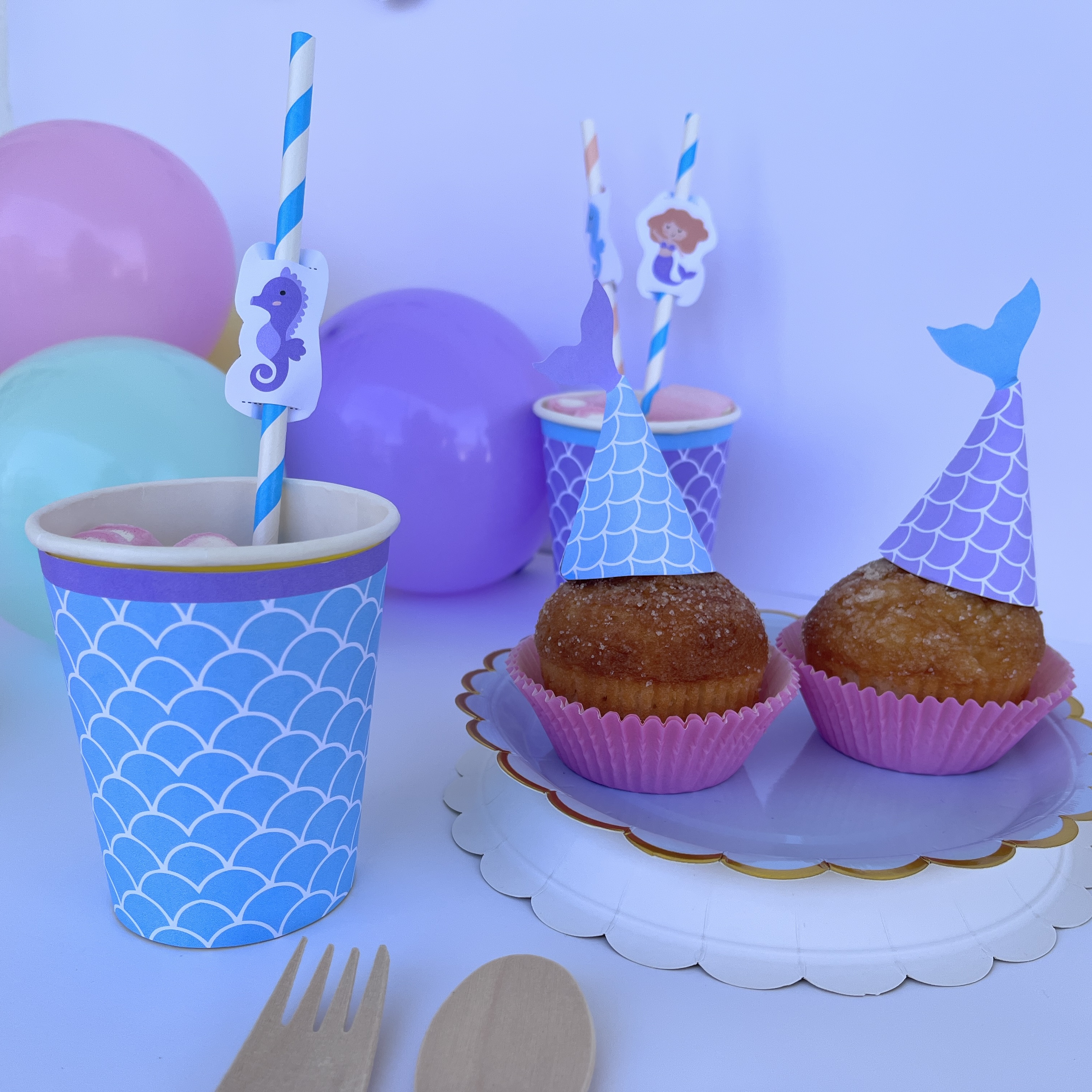 Kit Imprimible Sirenas