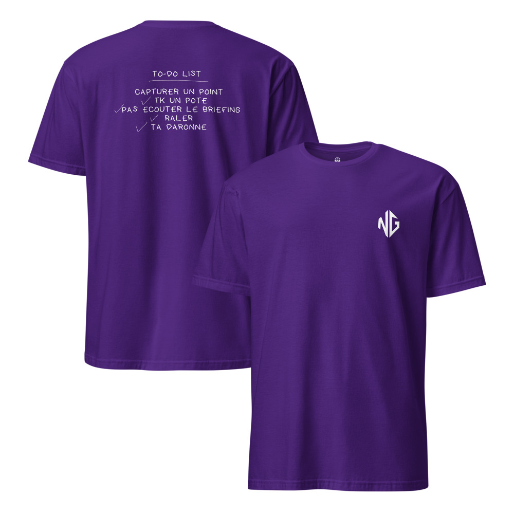 To do list T-shirt 