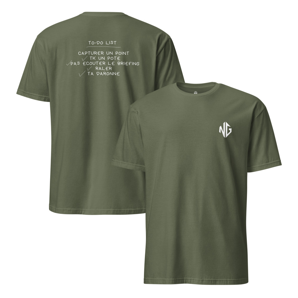 To do list T-shirt 