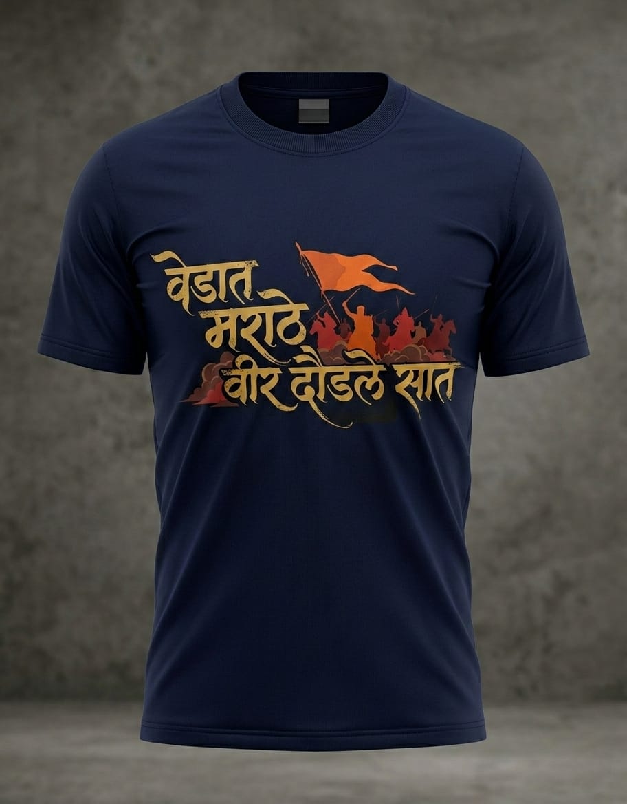 "Vedyat Marathe Veer Daudle Saat" Tees
