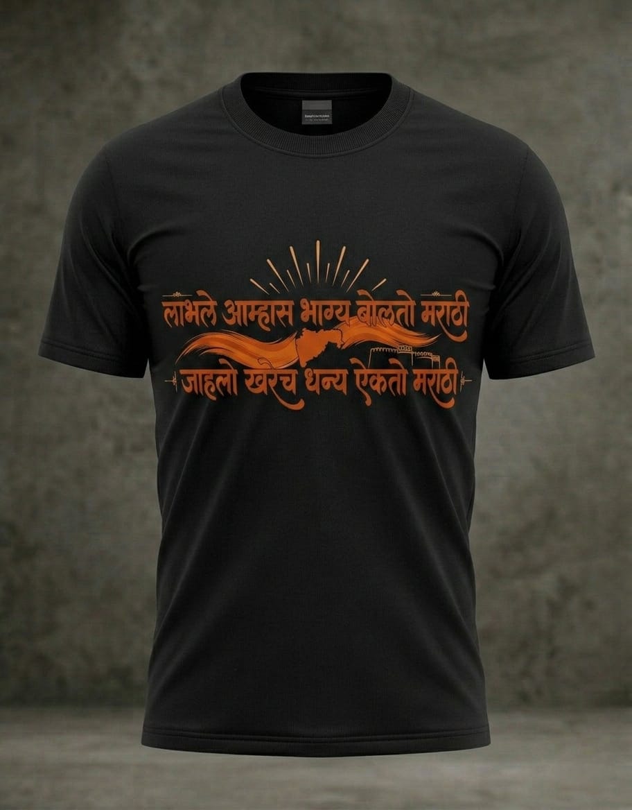 "Labhale Amhas Bhagya" Tees