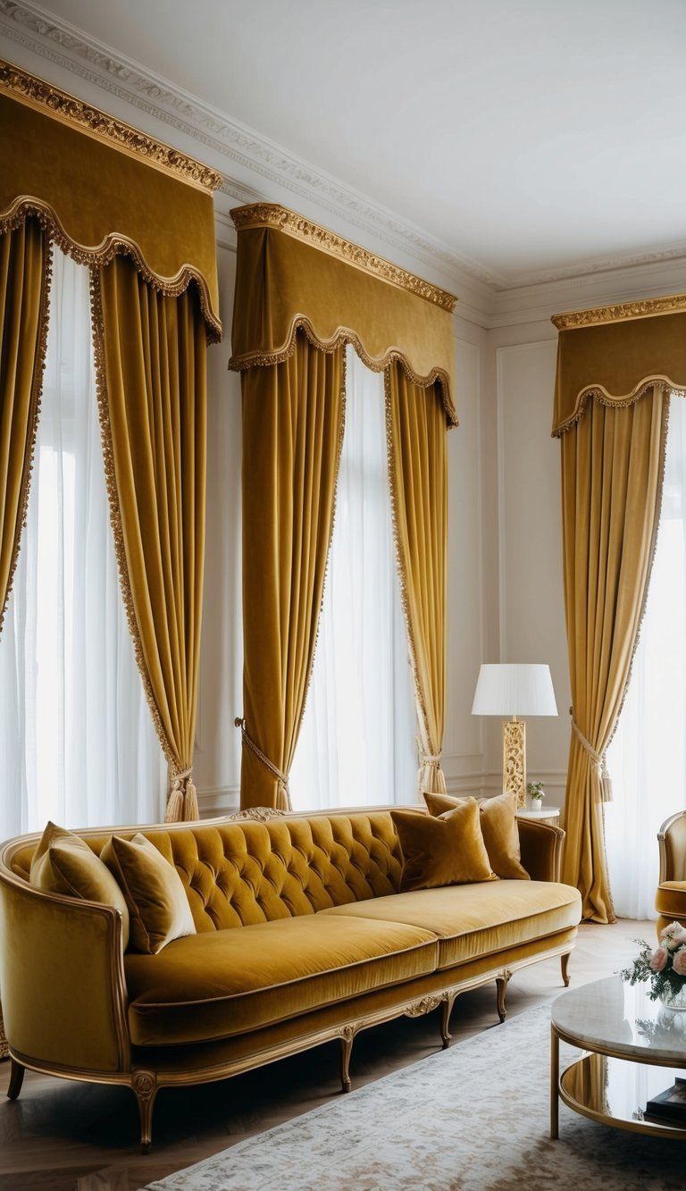 Harir Al Khaleej Velvet Sofa  - أريكة حرير الخليج