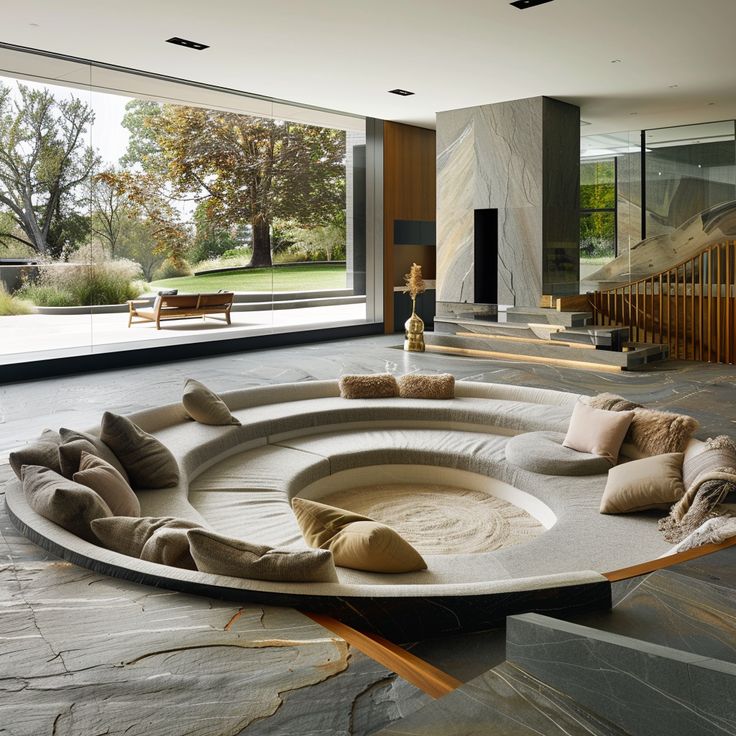 Wadi Al Nouf Conversation Pit - كنبة وادي النوف