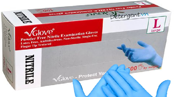 Găng tay cao su nitrile VGlove