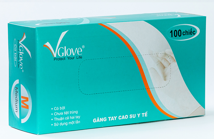Găng tay cao su y tế VGlove