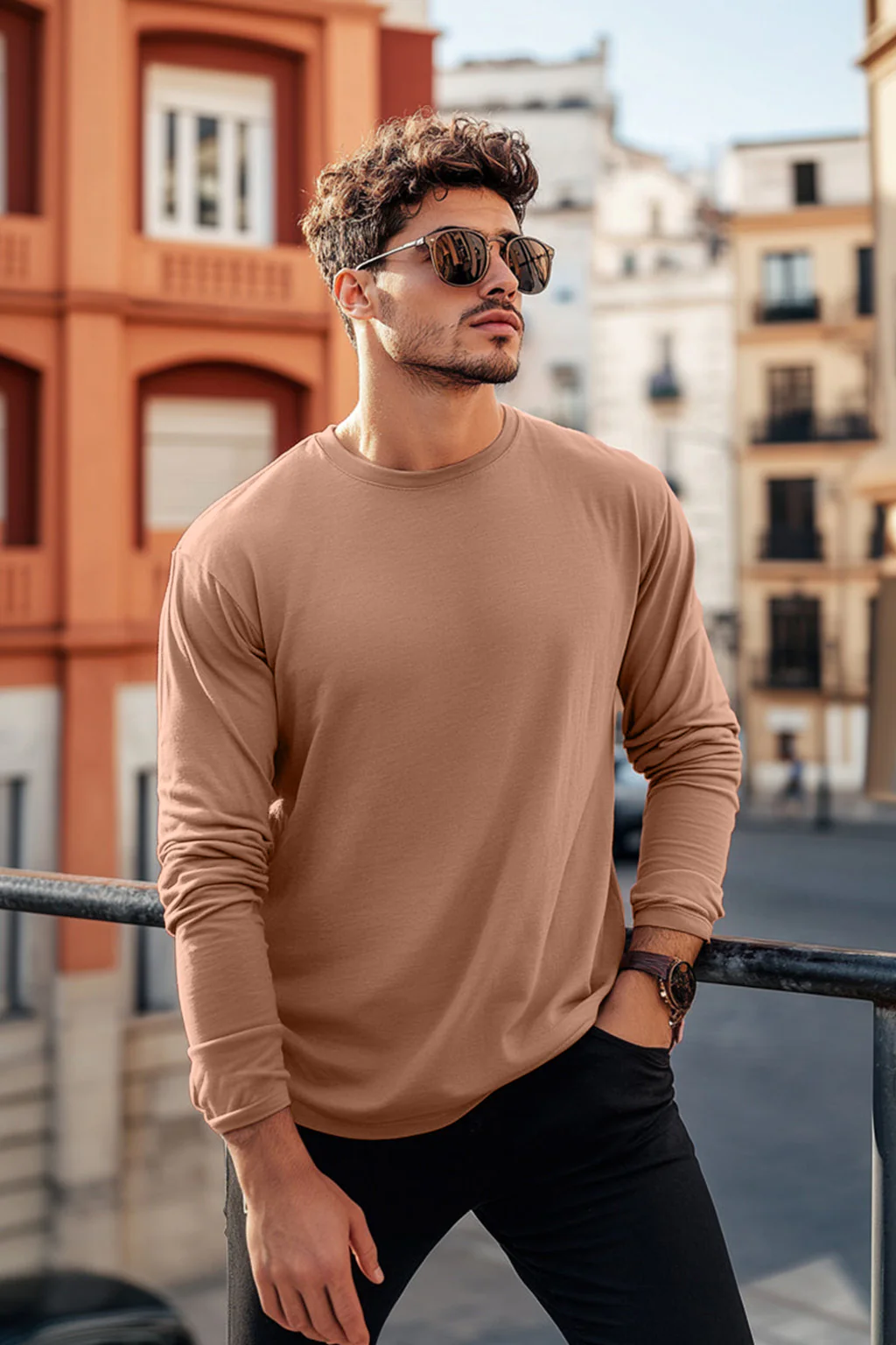 Elegant Men's Full Sleeves T-Shirts
