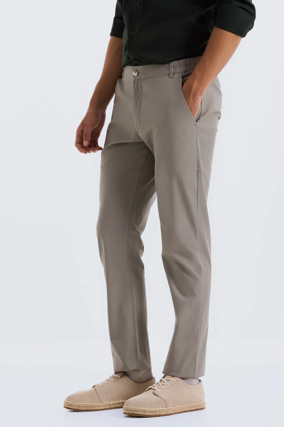 Elegant Men's Cotton Pants