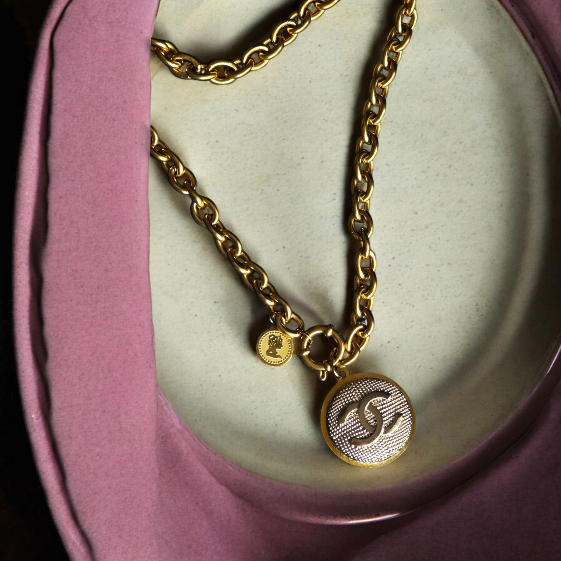 Collier Élisabeth Upcyclé