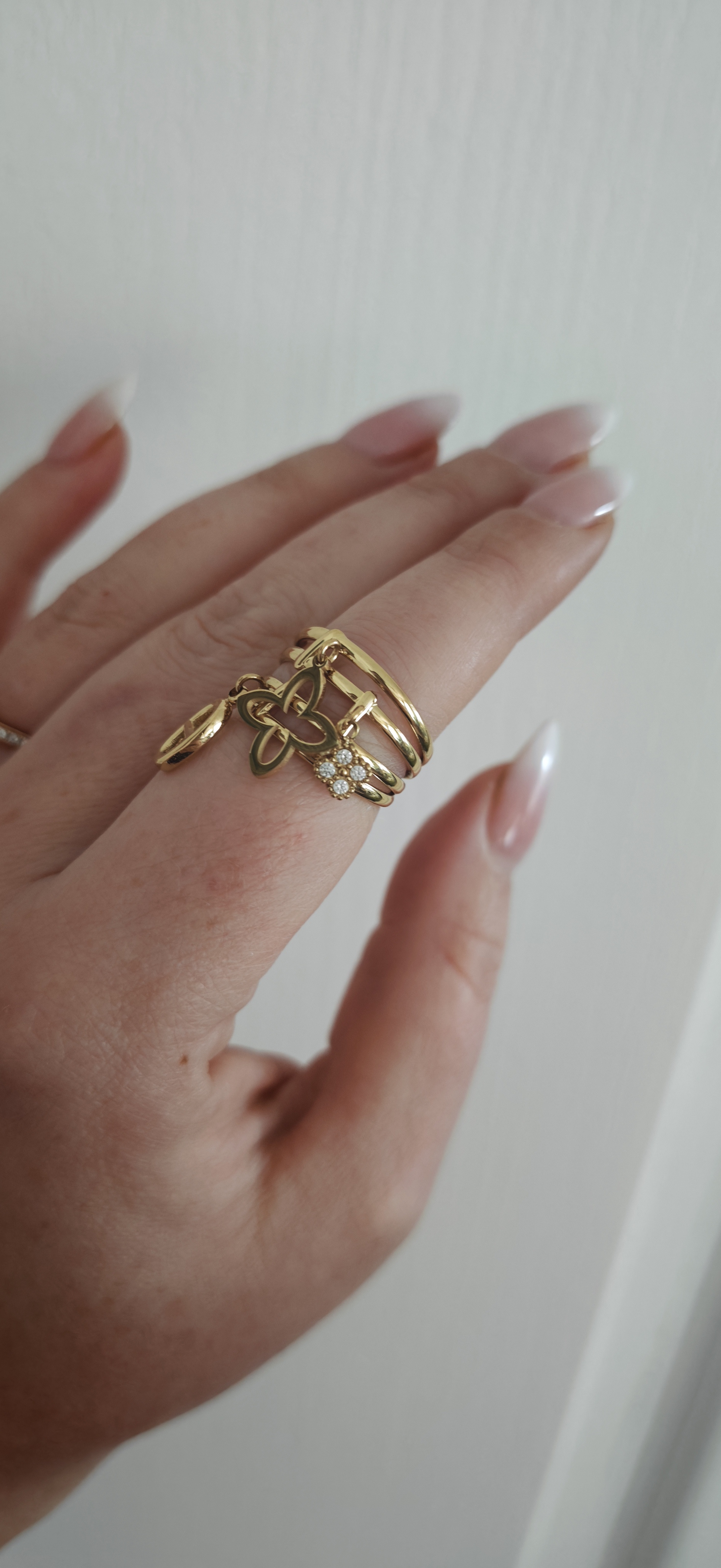 Bague breloques Vanessa