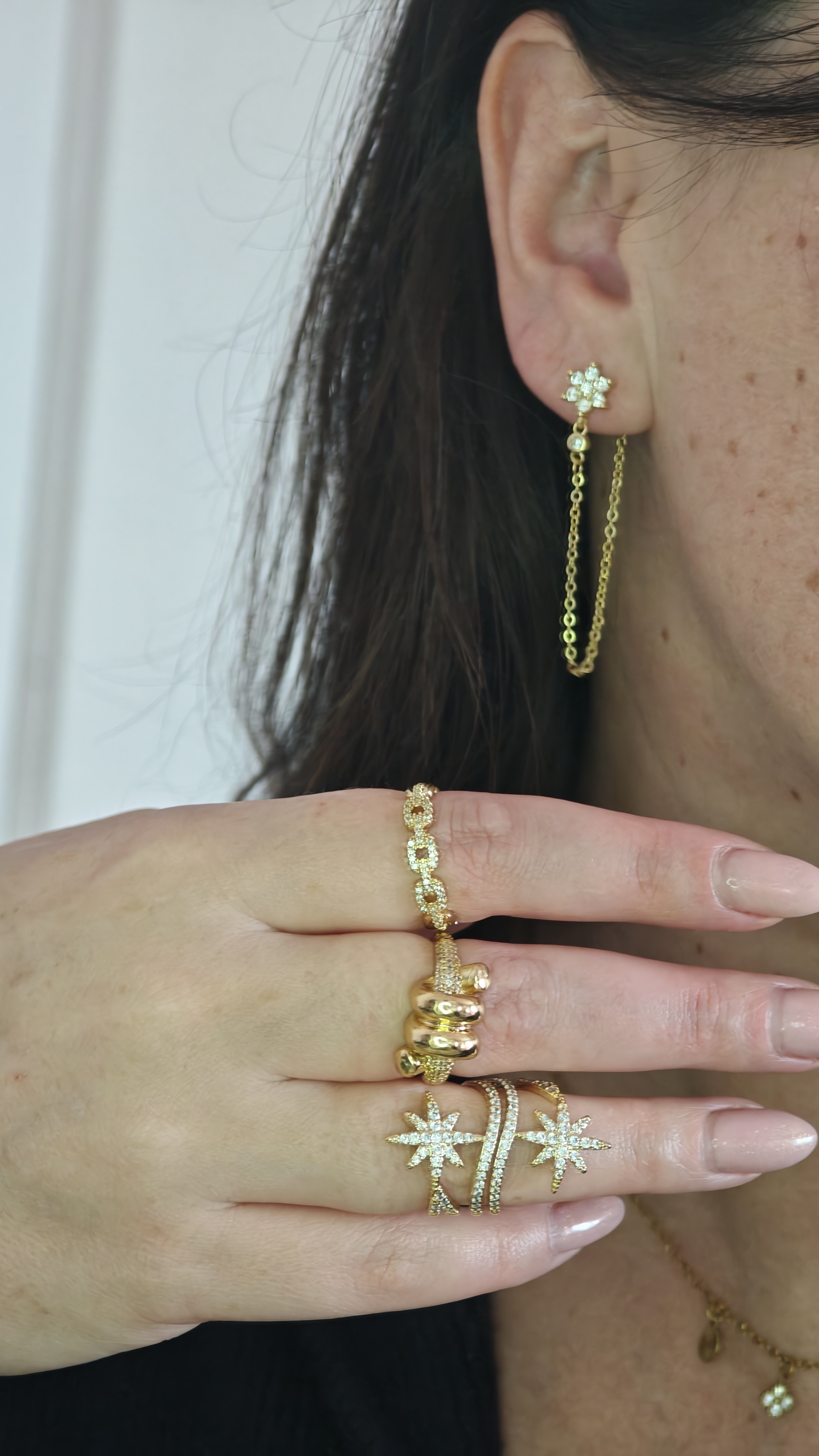 Boucle d'oreille Mélissa