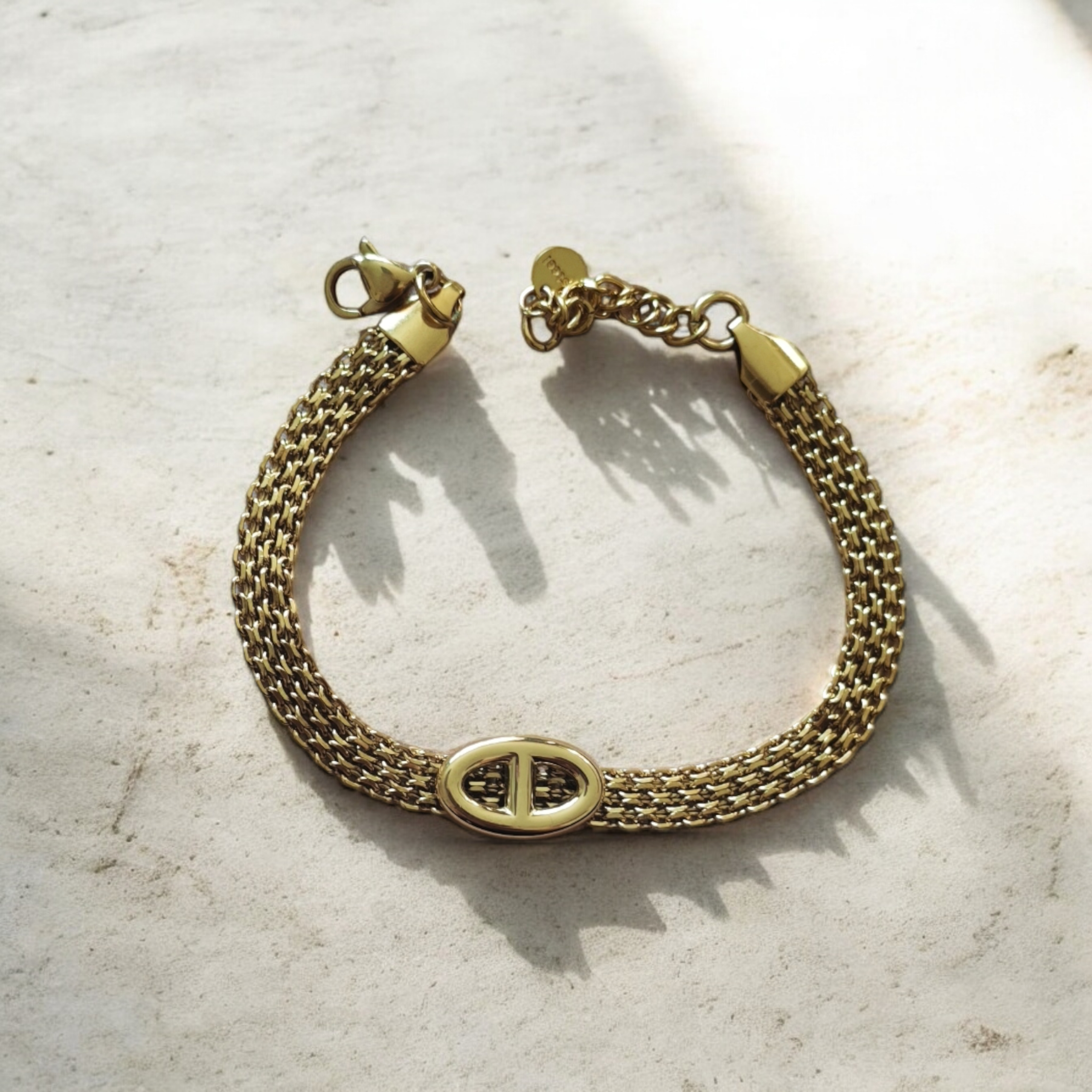 Bracelet en maille Simélia