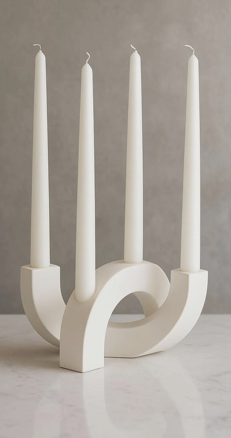 Un porte-bougies original