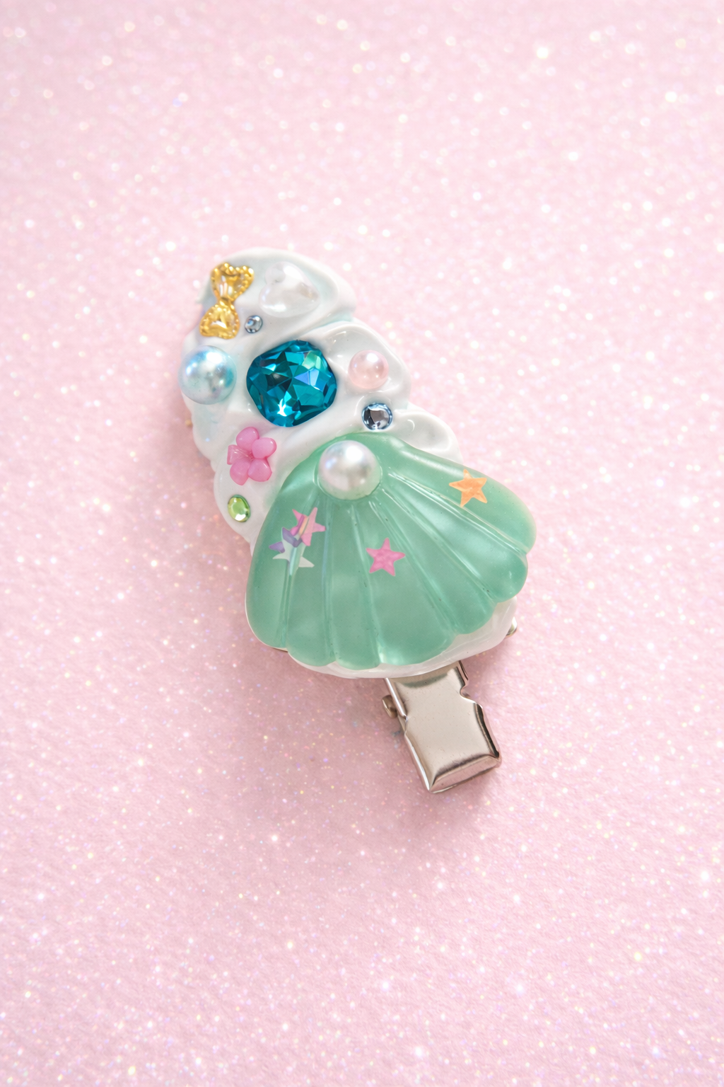 Barrette kawaii Océan 