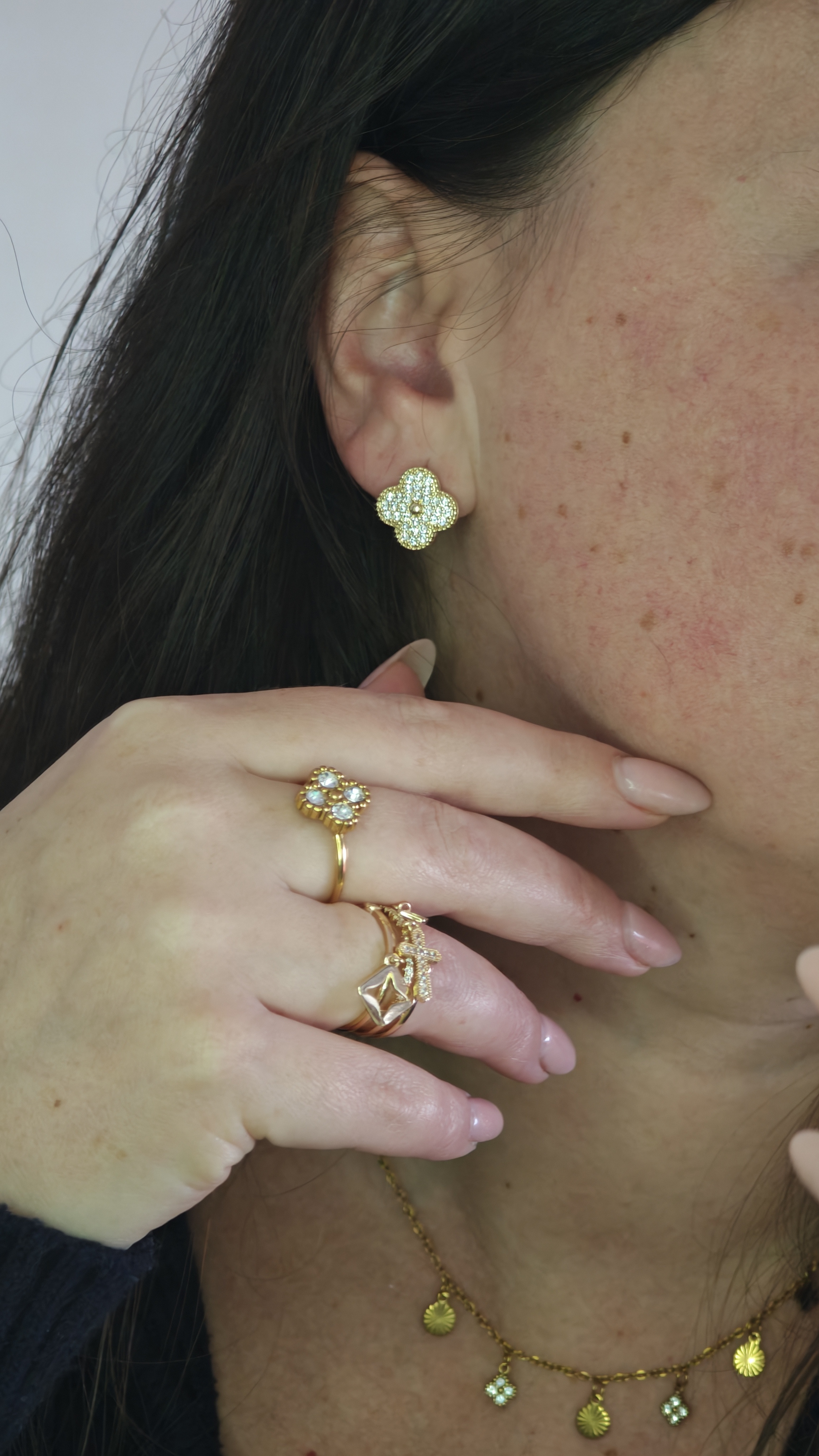 Boucle d'oreille Anastasia