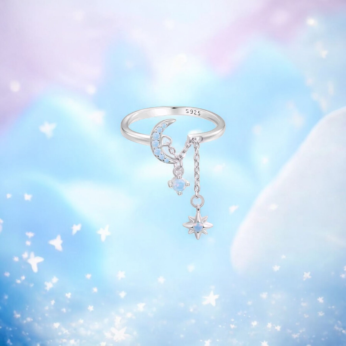 Bague Luna Étoilée