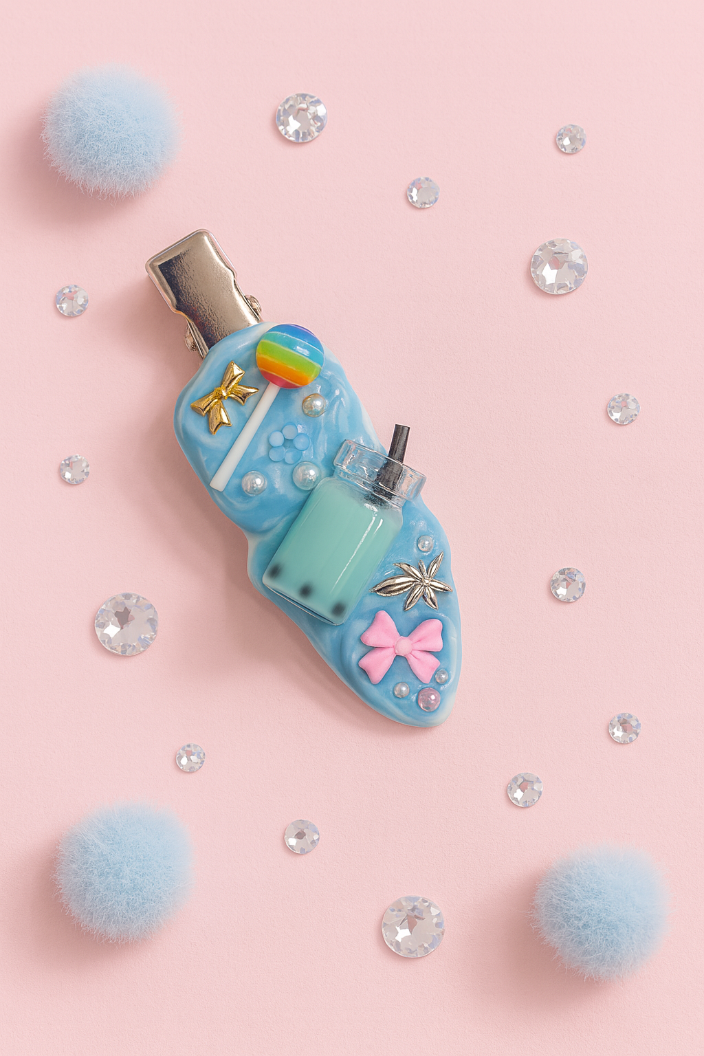 Barrette kawaii Luna Bubble tea