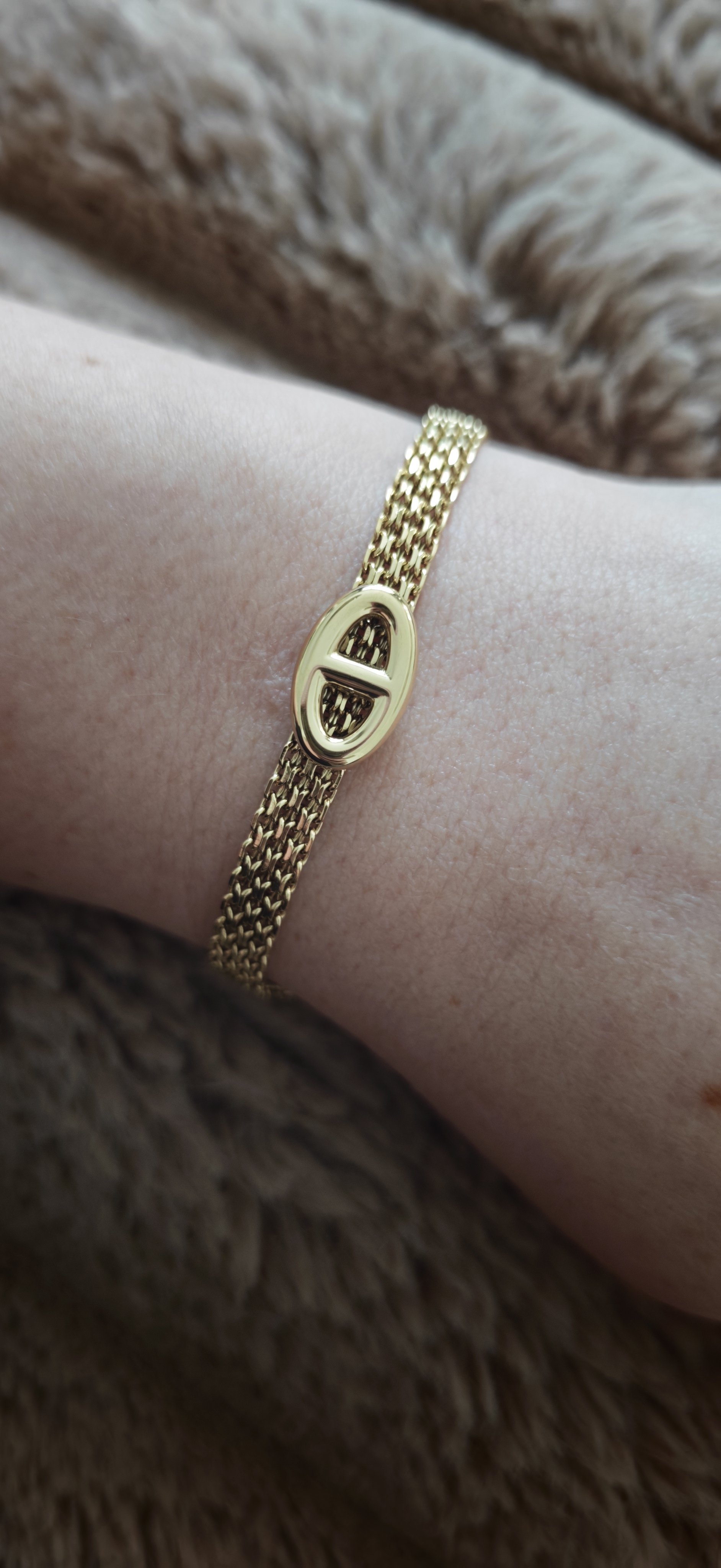 Bracelet en maille Simélia 