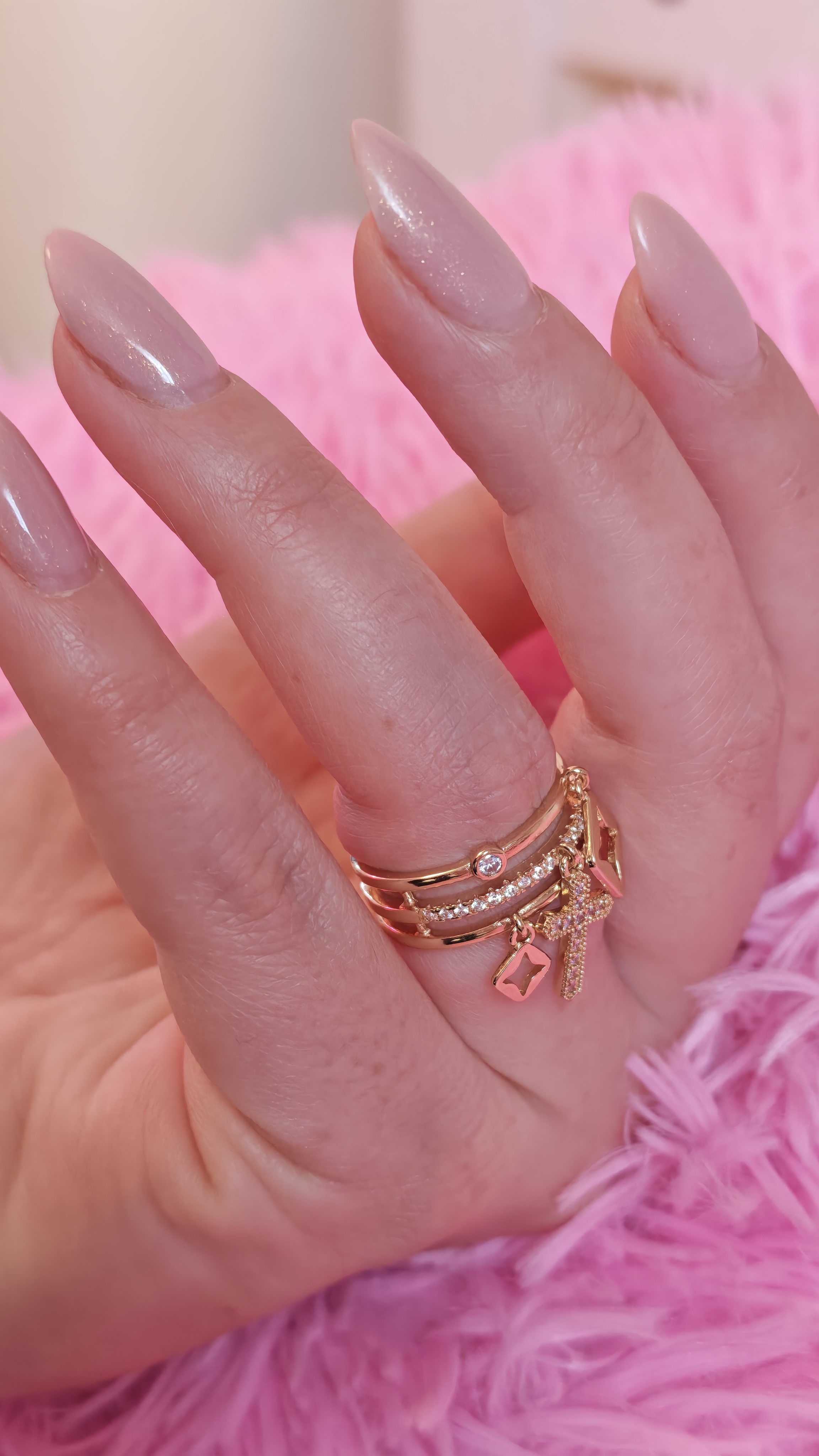 Bague dorée breloque Yvan