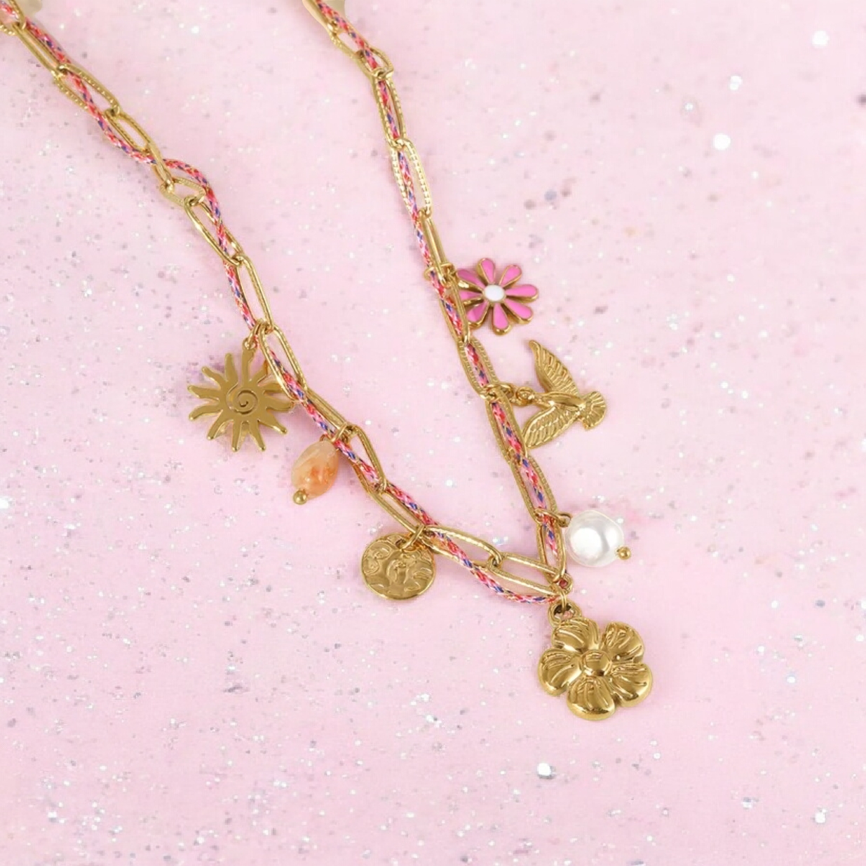 Collier breloques Rihanna